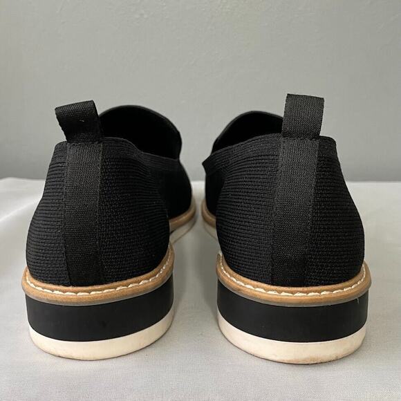 Kelly & Katie Womens Size 11 Dark Black Slip on Aerin Knit Loafers Shoes Comfort - Picture 8 of 11